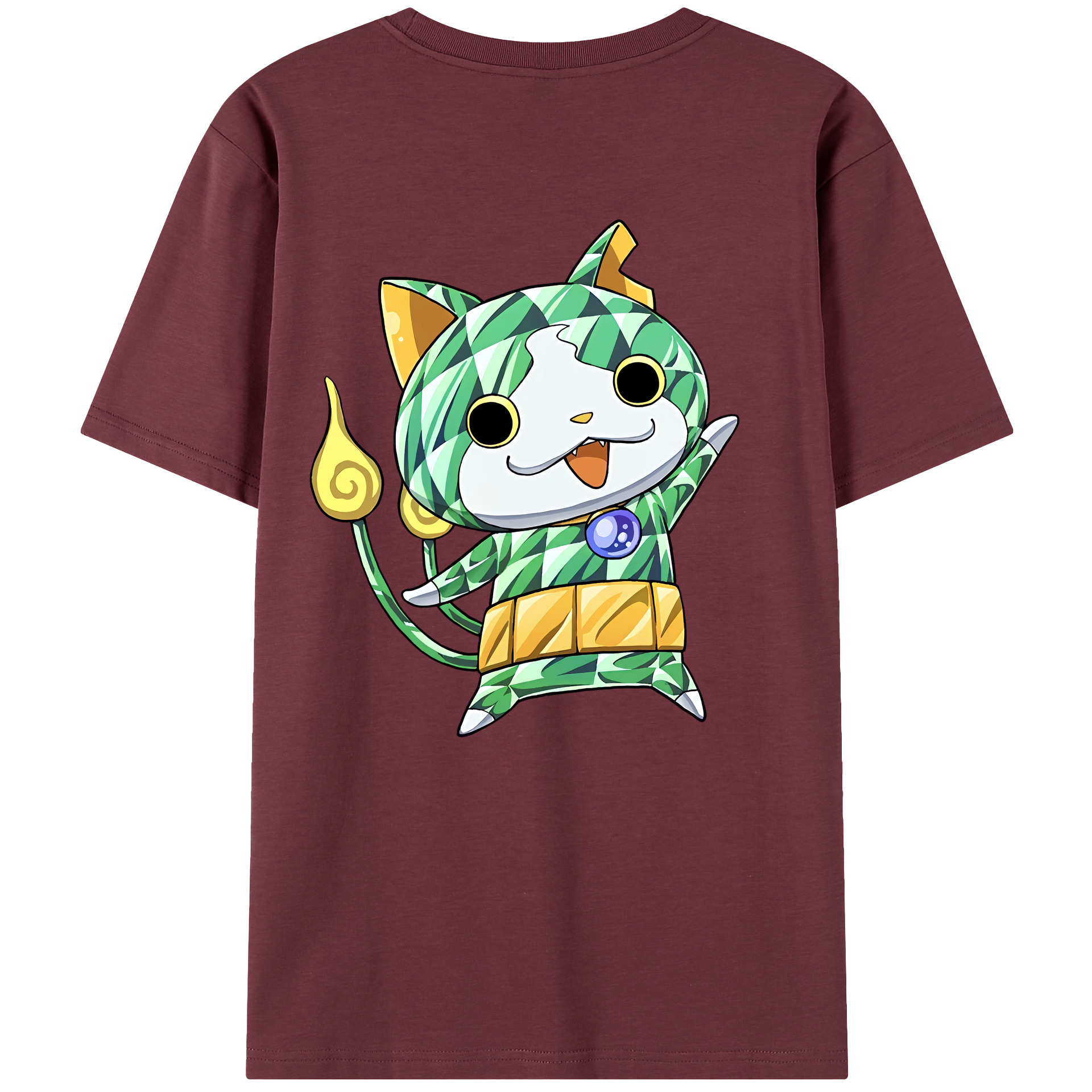（画像用） 妖怪ウォッチ Yo-kai Watch 綿100％半袖Tシャツ（背面プリント）